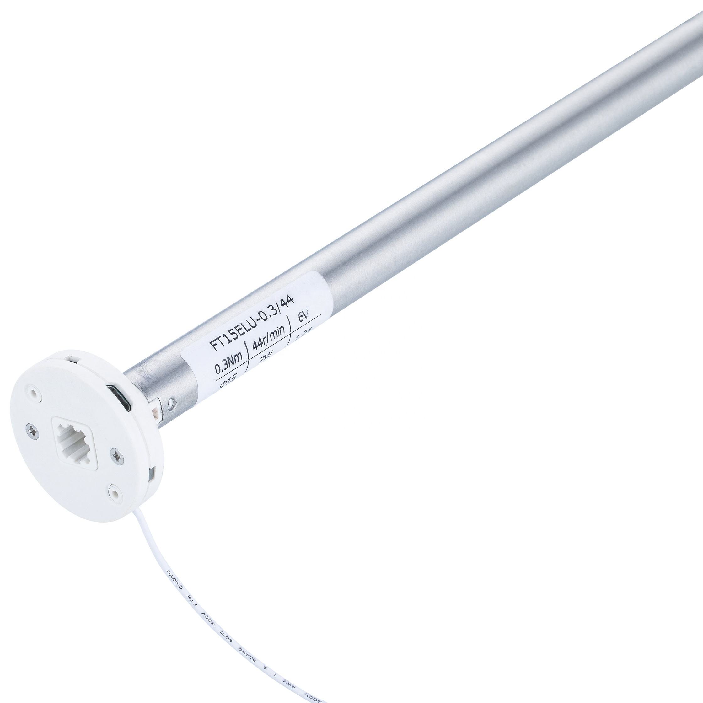 15mm Tubular Motor Electronic Limit Lithium Battery Built-in Wiring Free Can Be Installed for Light Blinds USB Powered
