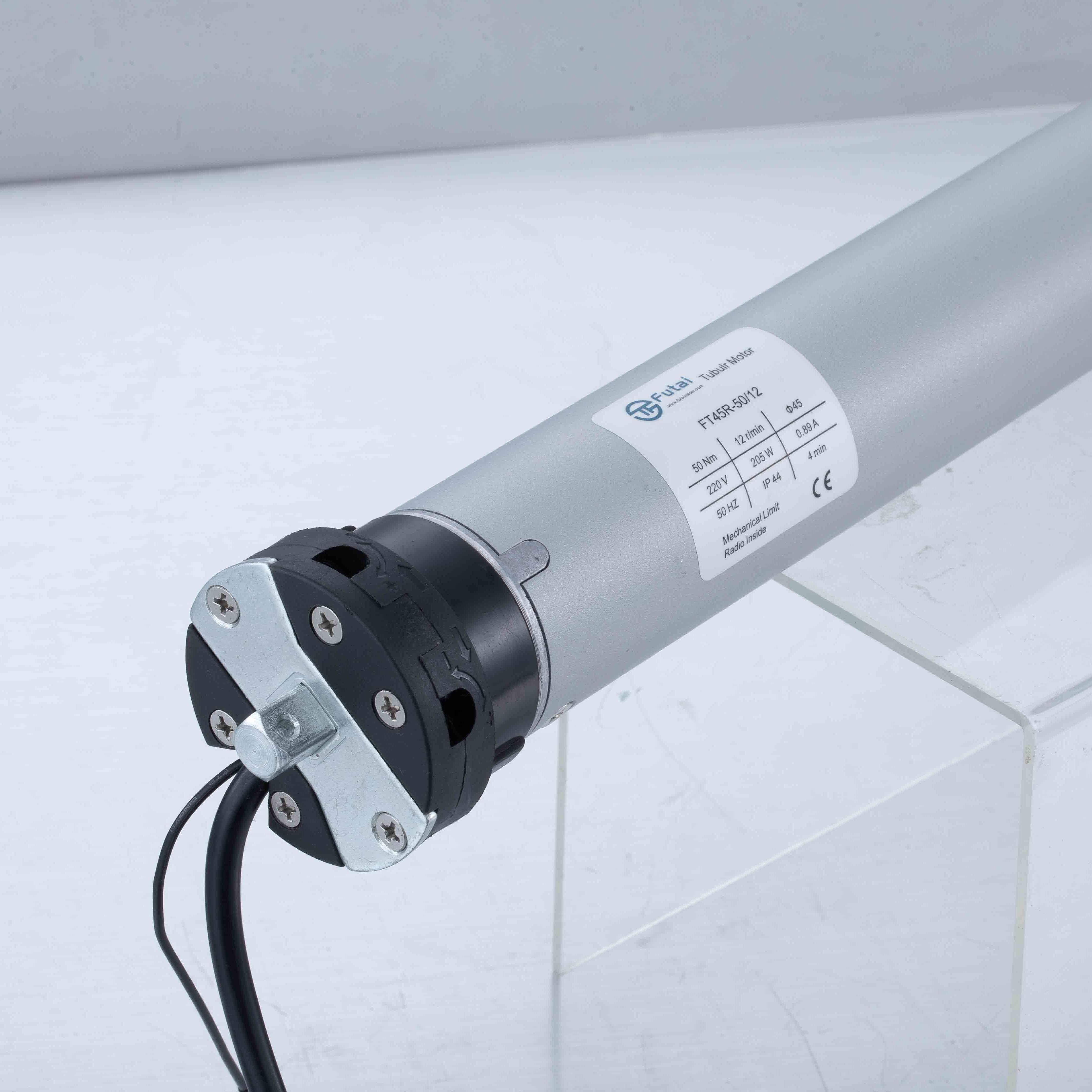 45mm Super Quiet Radio Tubular Motor 6N 10N 13N Noiseless Silent 110V 220V 433.92Mhz Motor for Roller Blinds