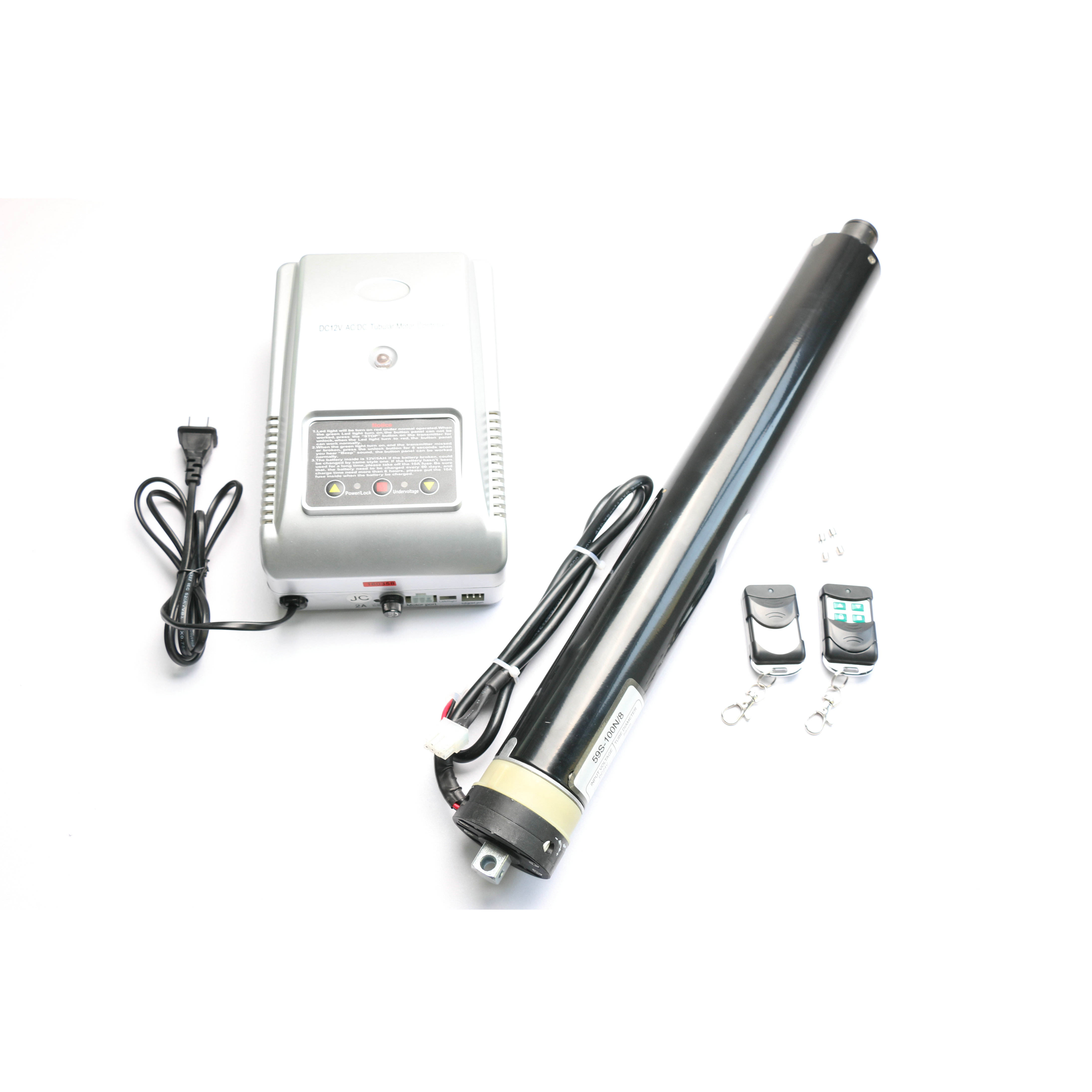 DC 59mm Skylight 24V Tubular Motor Without Thermal protection with Battery Back up