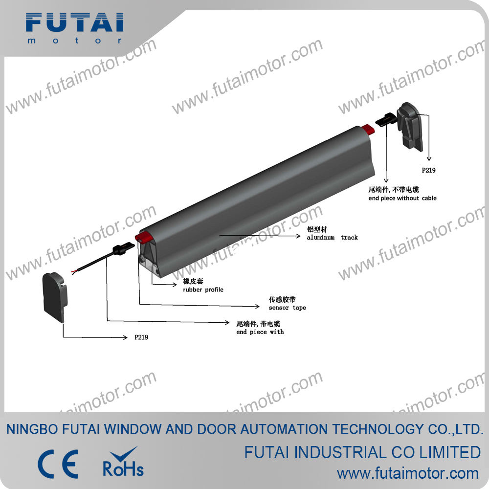 Safety Edge for Door and Gate for Electric Door for Public Vehicle