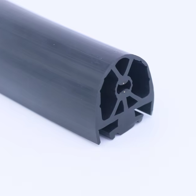 Black Silicone Safety Edge Sensor Strip for Sliding Gate